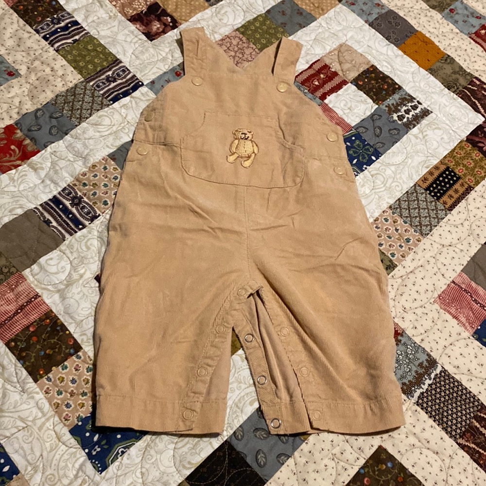 Corduroy overalls